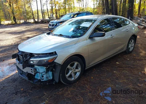 2017 Chevrolet Malibu Ls from USA, damaged, VIN 1G1ZB5STXHF194883